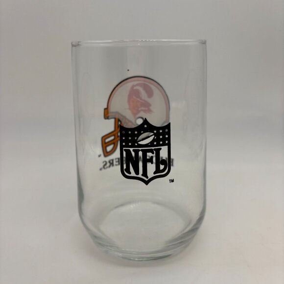 NFL Tampa Bay Buccaneers Retro Football Helmet Logo 5" Collectible Glass - Picture 5 of 13